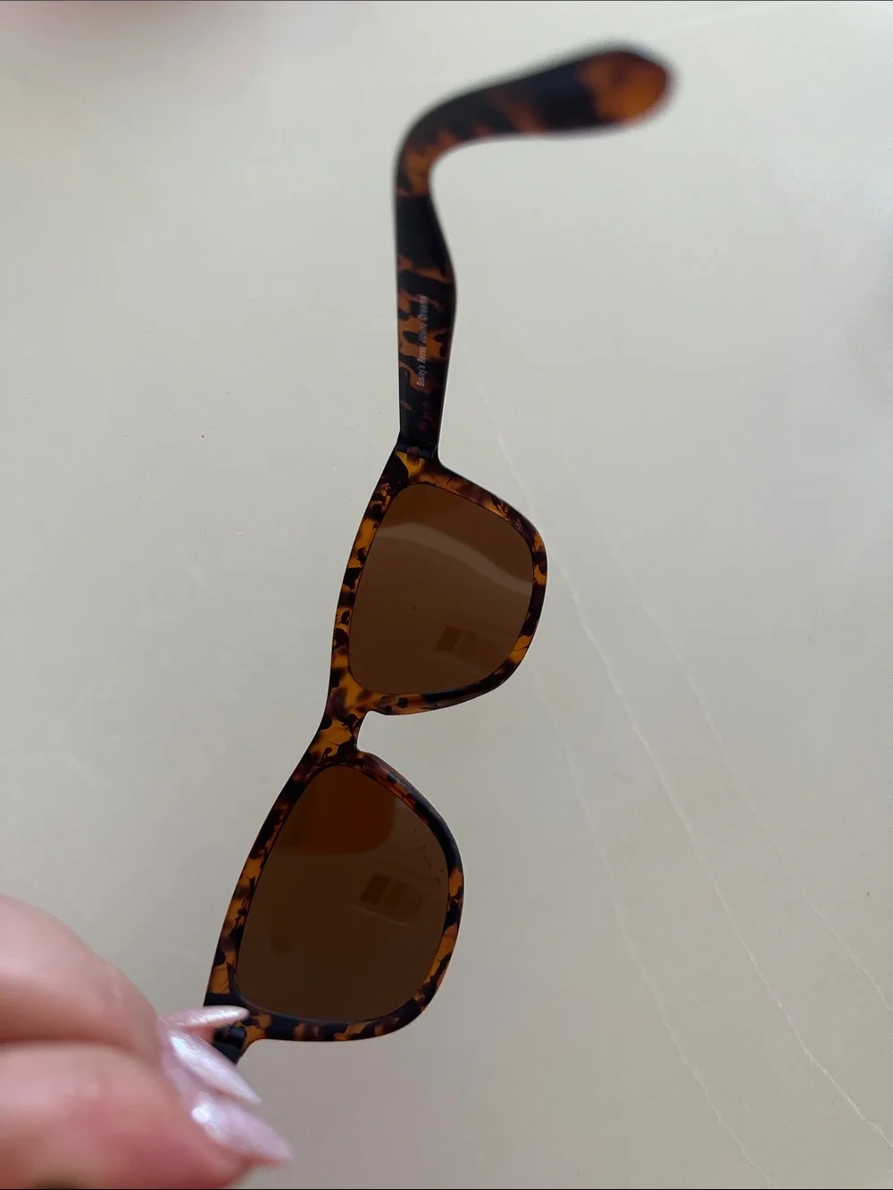 Men's Tortoiseshell Sunglasses with Brown Lenses